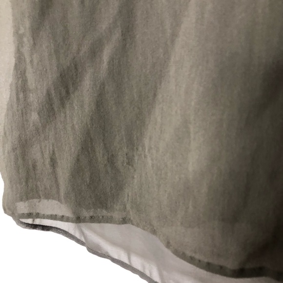 Sundance Green Ruffle Top size medium - Picture 5 of 7